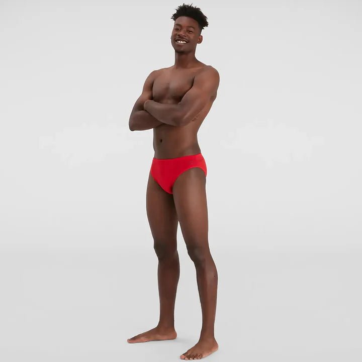 Endurance + 7cm Brief miesten uimahousut, punainenSpeedo