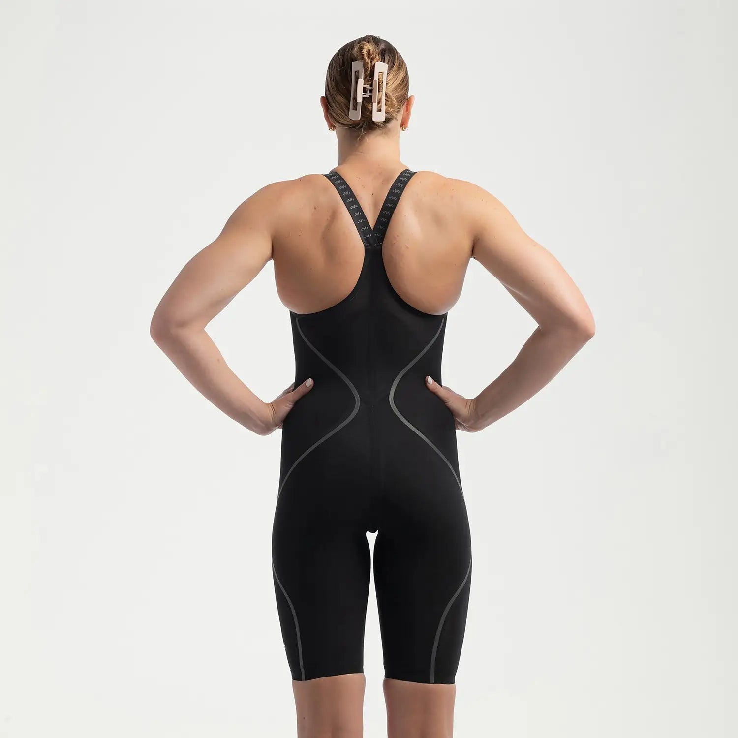 Fastskin LZR Pure Intent 2.0 naisten umpiselkäinen kilpapuku, mustaSpeedo