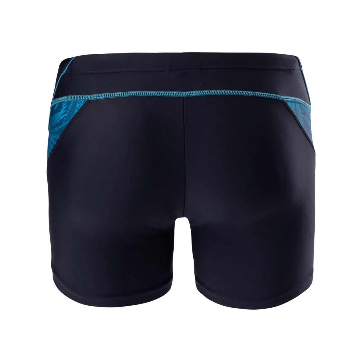 Fiero lasten boxer-uimahousut, musta palmukuosi