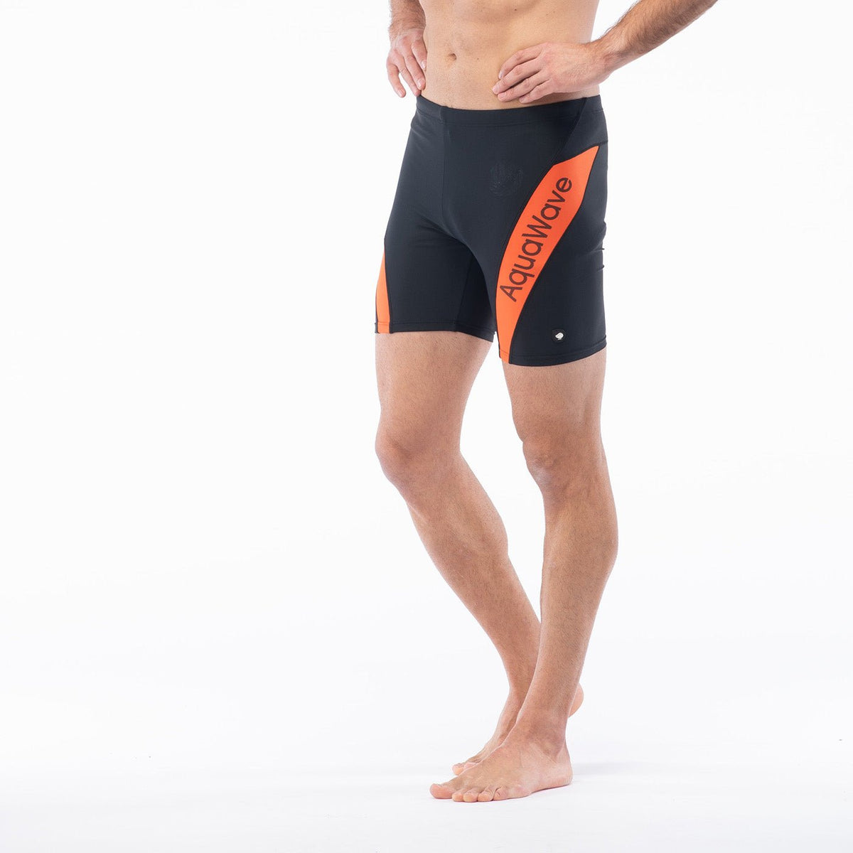 Fiero PS miesten boxer-uimahousut, musta-ruoste