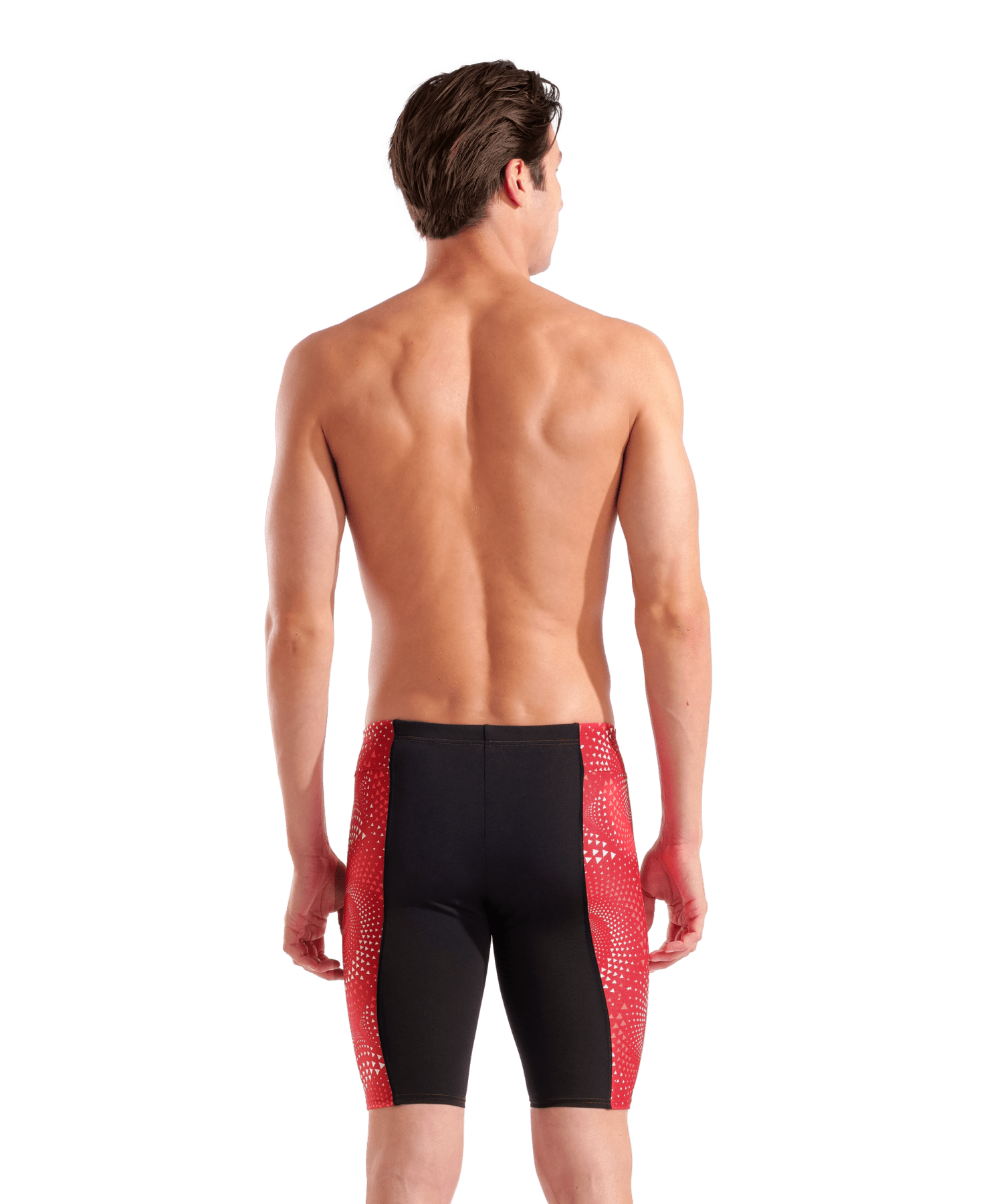 Fireflow Swim Jammer miesten uimahousut, puna - mustaArena