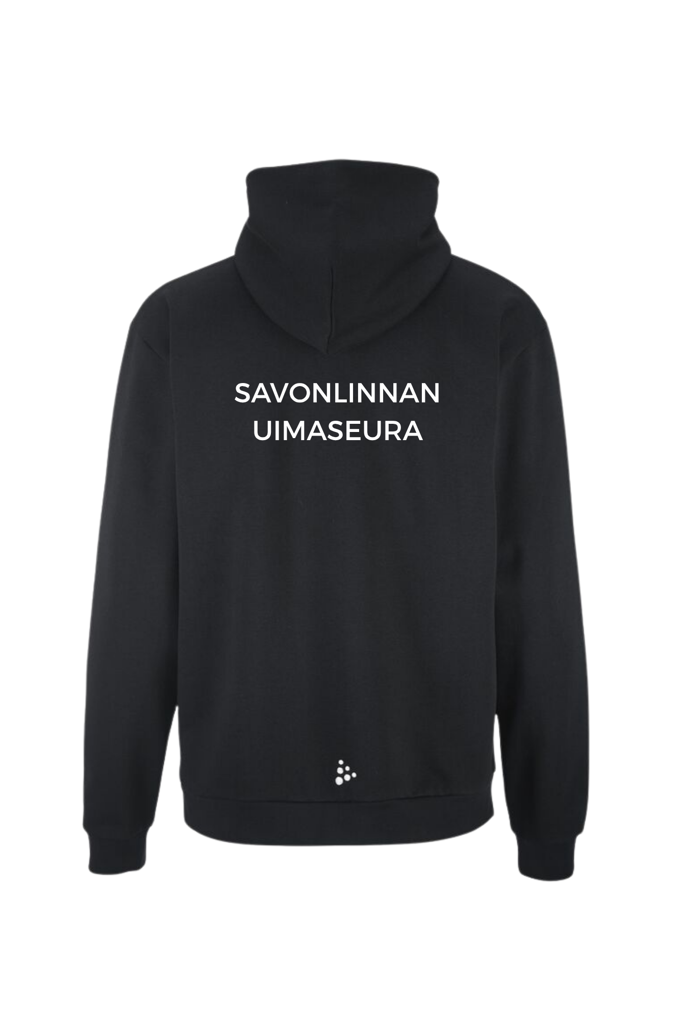 Miesten vetoketjullinen Community 2.0 Logo Fz Hoodie - Savonlinnan uimaseura
