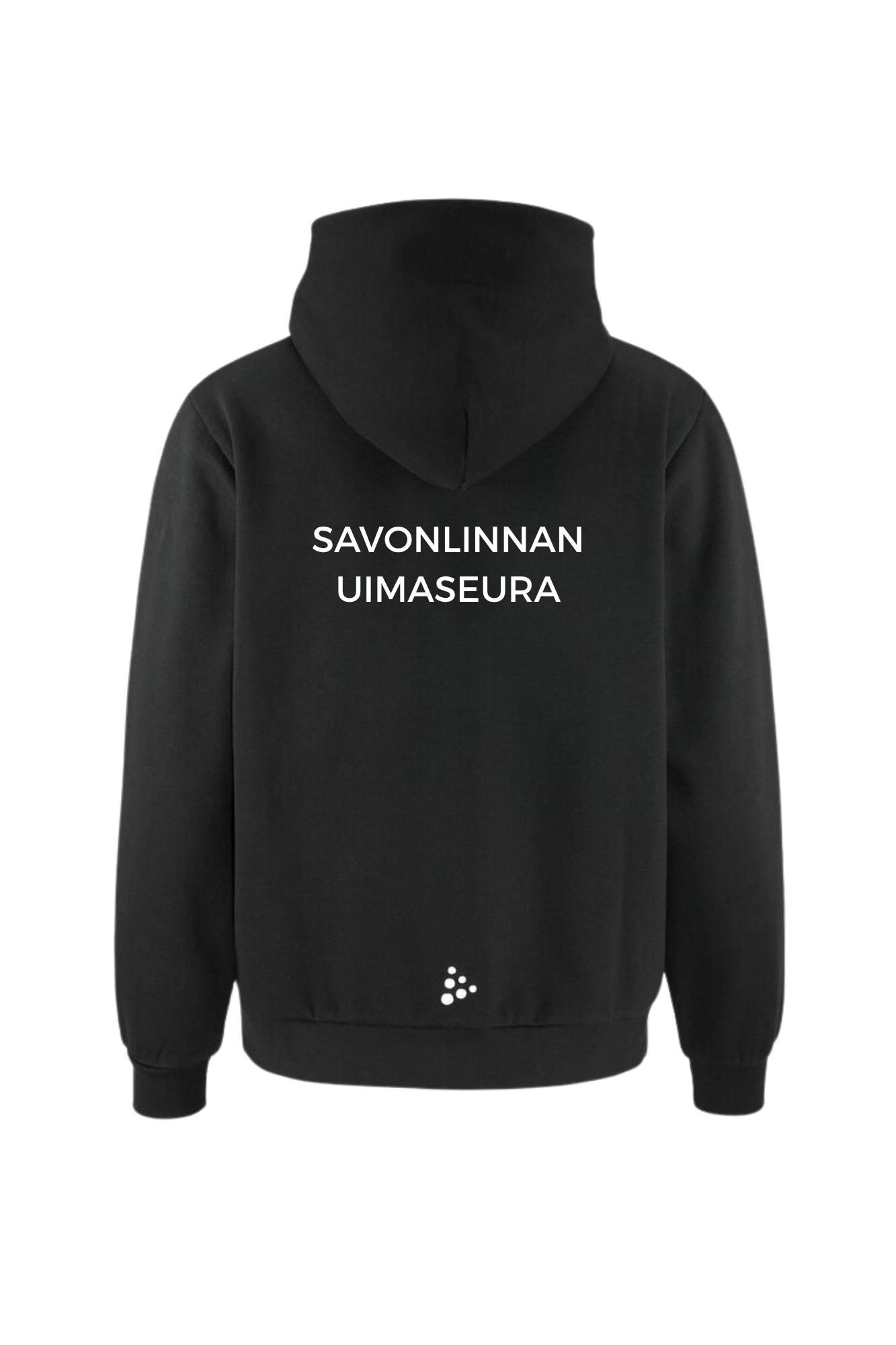 Nuorten vetoketjullinen Community 2.0 Logo Fz Hoodie - Savonlinnan uimaseura