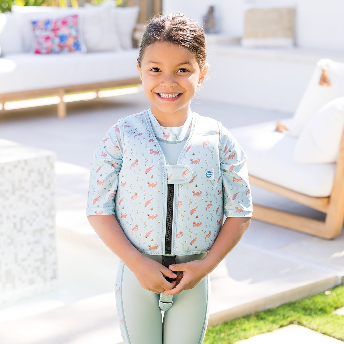 Go Splash Swim Vest lasten uimaliivi, Playful OttersSplashy