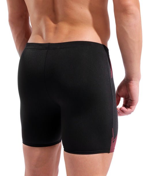 Graphic Swim Mid Jammer miesten uimahousut, musta - koralliArena