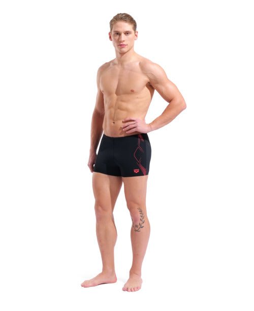 Graphic Swim Short miesten uimahousu, musta - koralliArena