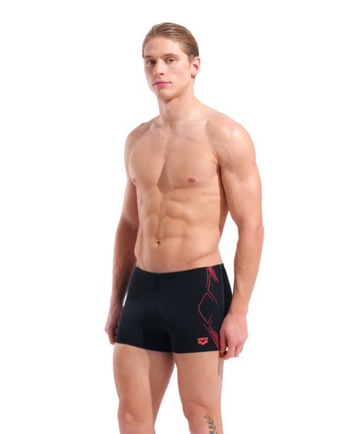 Graphic Swim Short miesten uimahousu, musta - koralliArena