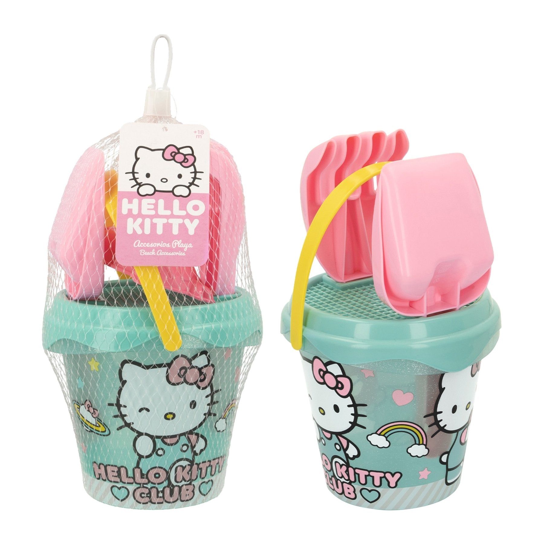HELLO KITTY BEACH SET 5 PCS GREENHELLO KITTY
