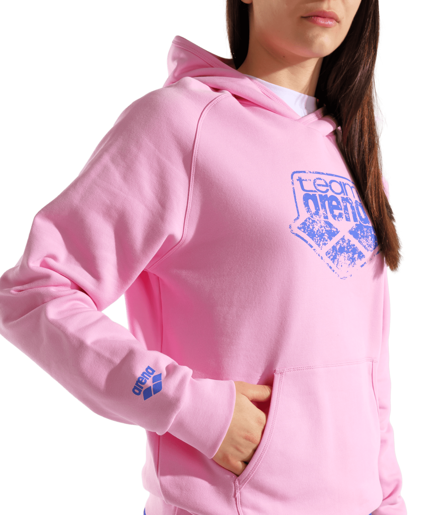 Hooded Sweat Arena Logo Orchid huppari, vaaleanpunainenArena