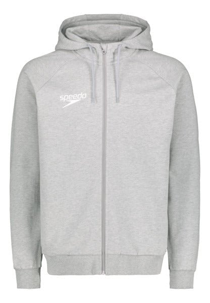 Hooded Sweat jacket Small Logo Unisex, harmaaSpeedo