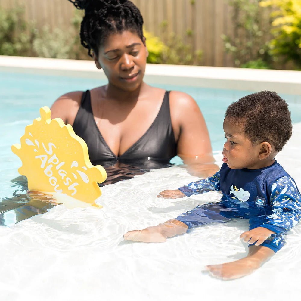 Iso Bath & Pool Mirror kelluva peili uimaopetukseen, YellowSplashy