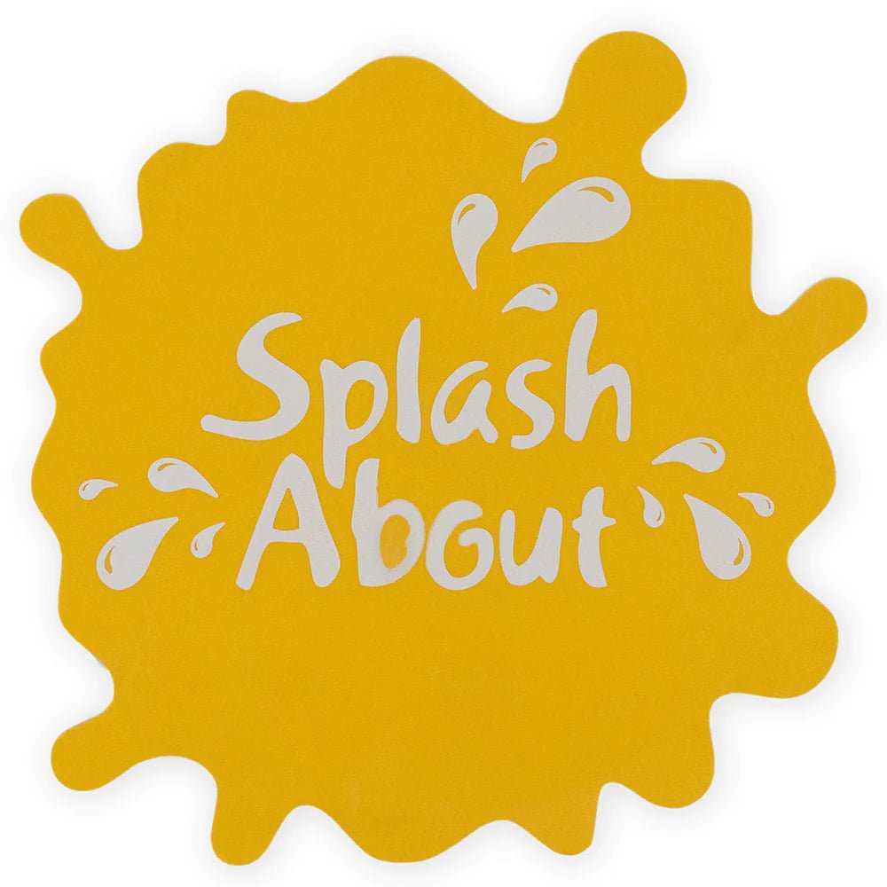 Iso Bath & Pool Mirror kelluva peili uimaopetukseen, YellowSplashy