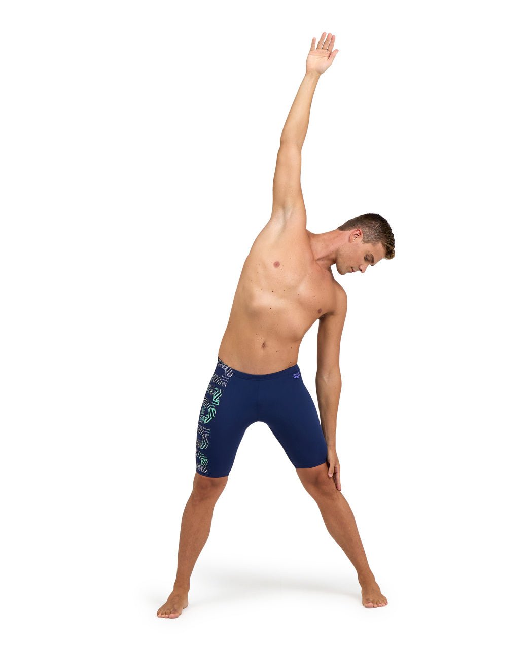 Kikko Pro Swim Jammer Graphic miesten uimahousut, tummansininenArena