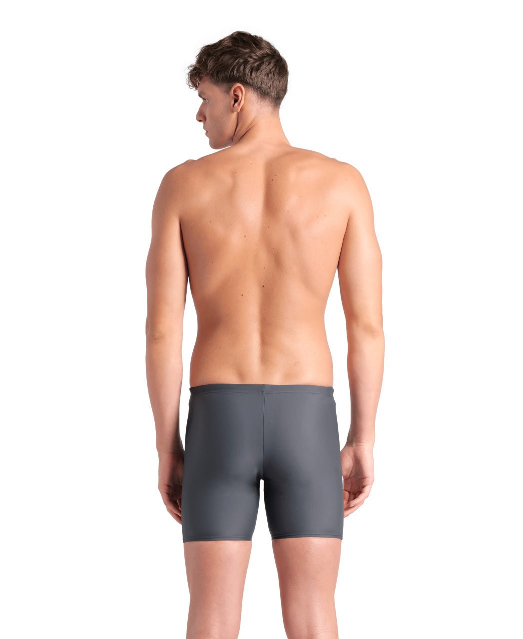 Kikko V Swim Mid Jammer Graphic miesten uimahousut, musta - punainenArena