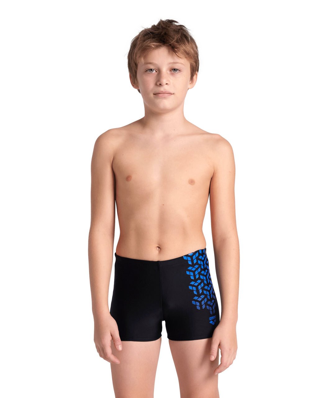 Kikko V Swim Short Graphic poikien uimahousut, musta - sininenArena