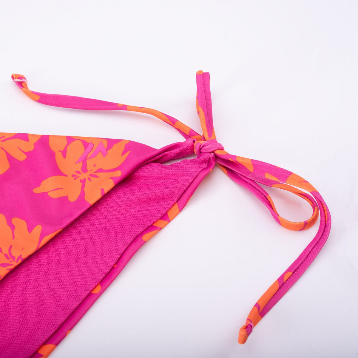 Lady Feni naisten bikinialaosa, oranssikukkainen-pinkki