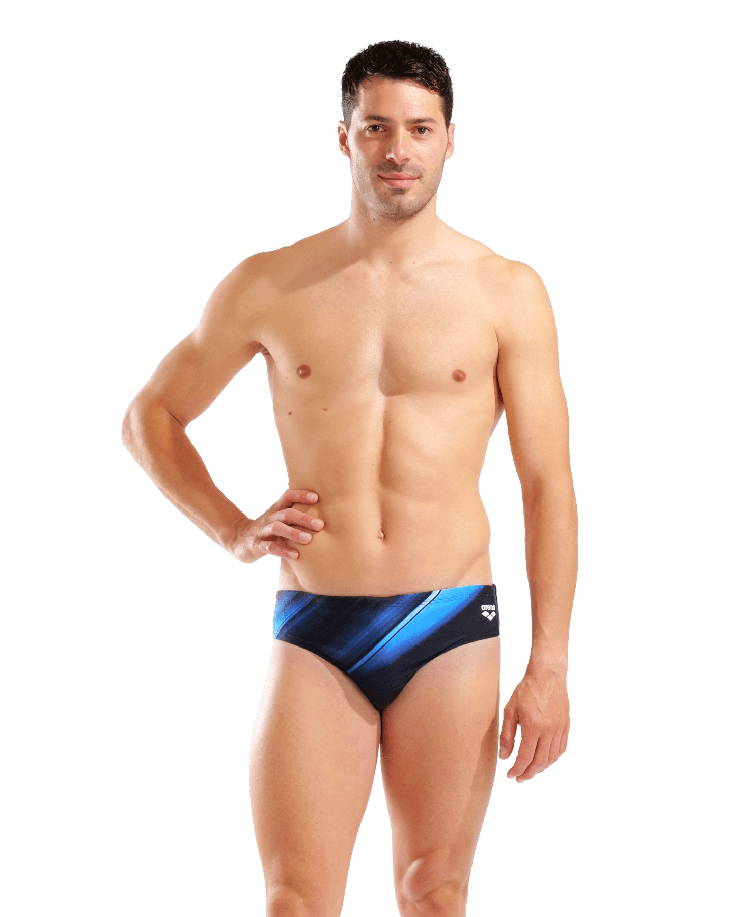 Light Swim Briefs miesten uimahousut, musta - sininenArena
