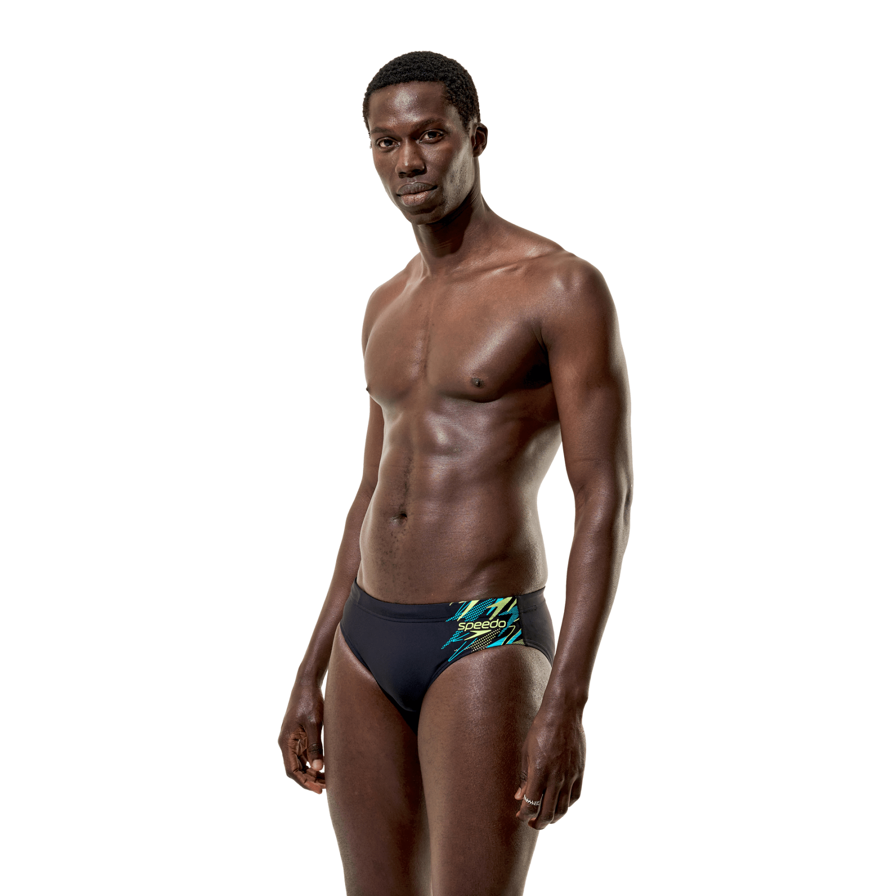Medley Logo Brief 7cm miesten uimahousut, mustaSpeedo