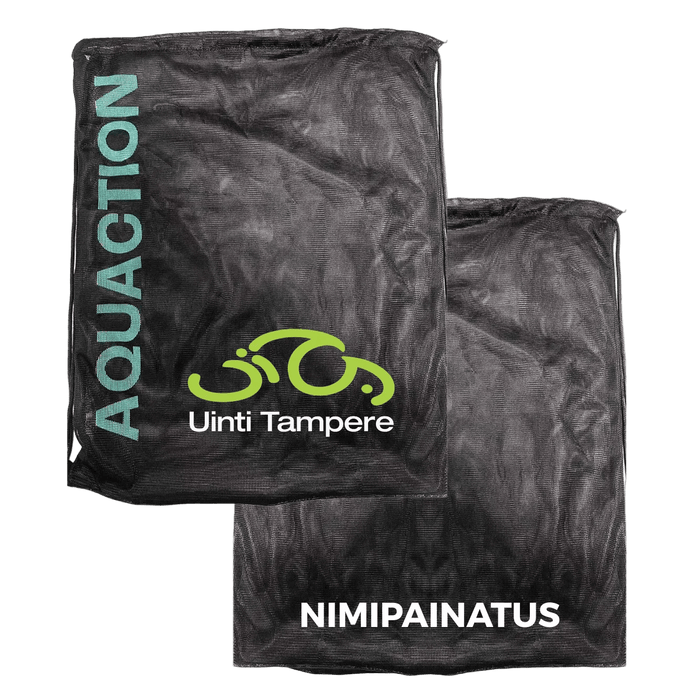 Mesh bag seuran logolla