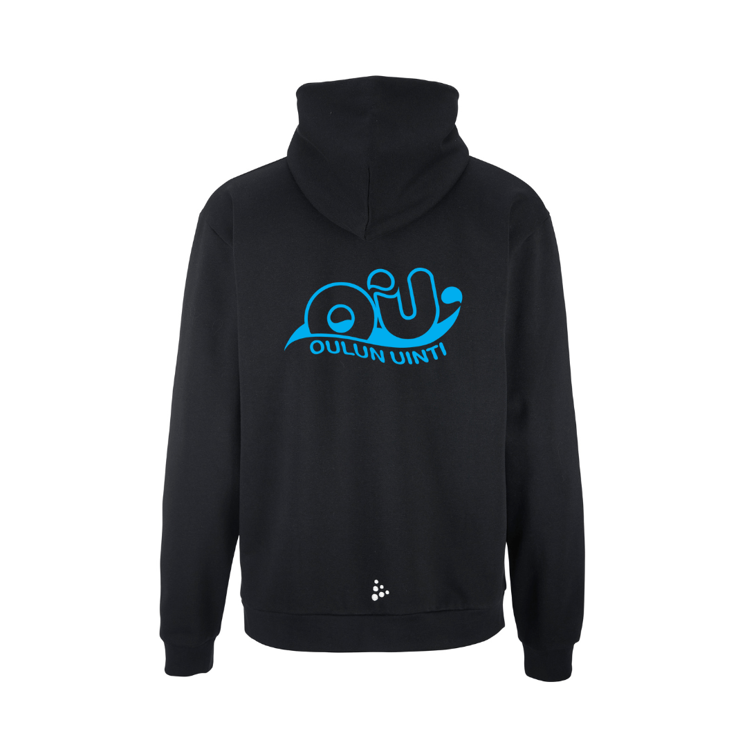 Miesten vetoketjullinen Community 2.0 Logo Fz Hoodie - Oulun uintiOulun uinti