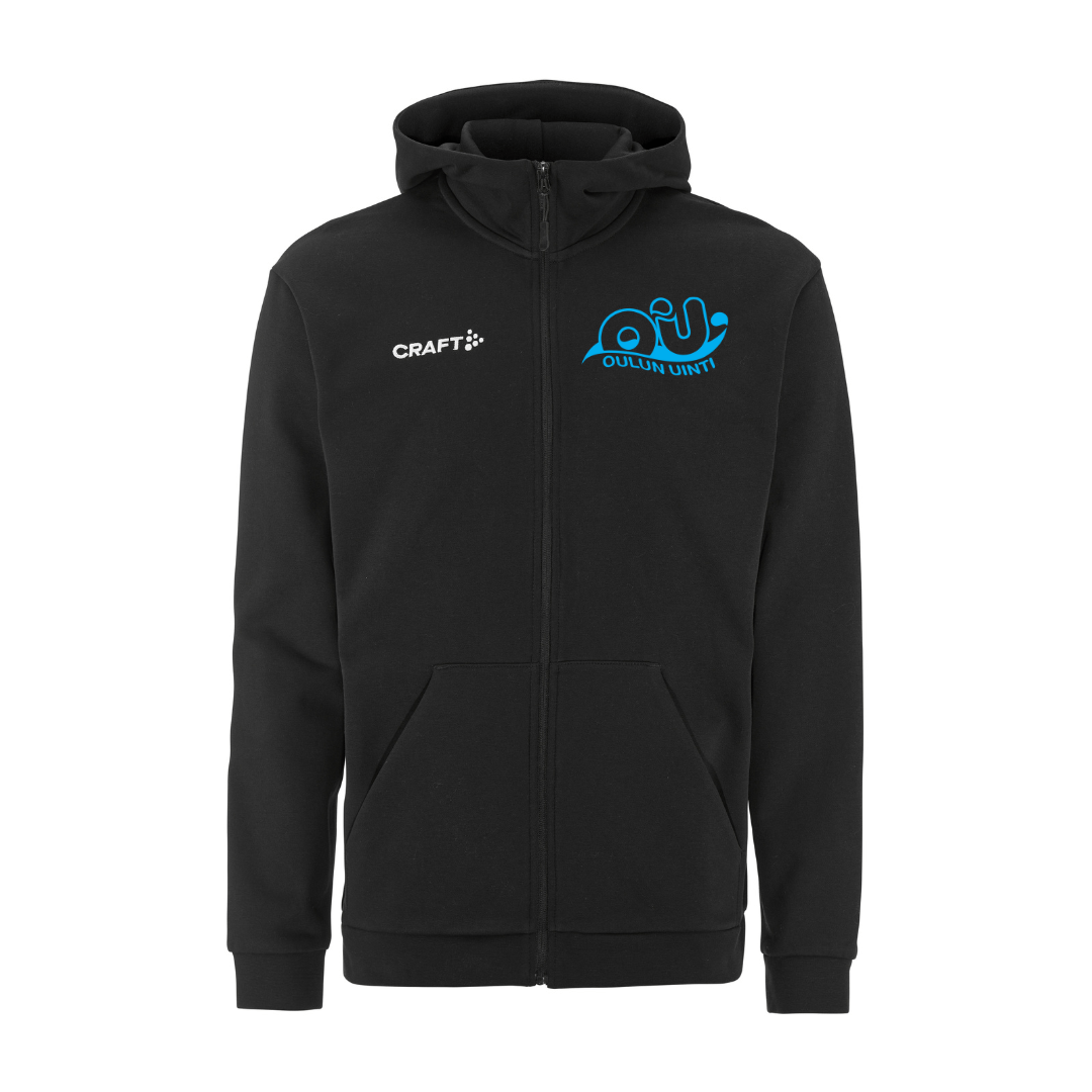 Miesten vetoketjullinen Community 2.0 Logo Fz Hoodie - Oulun uintiOulun uinti