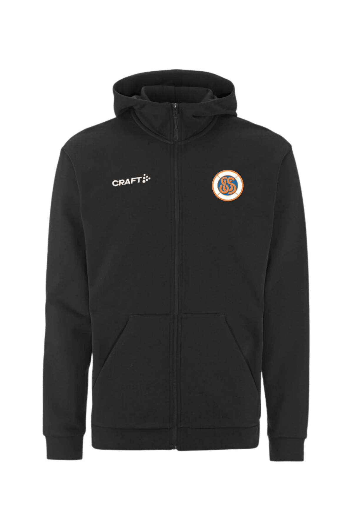 Miesten vetoketjullinen Community 2.0 Logo Fz Hoodie - Savonlinnan uimaseuraSavonlinnan uimaseura