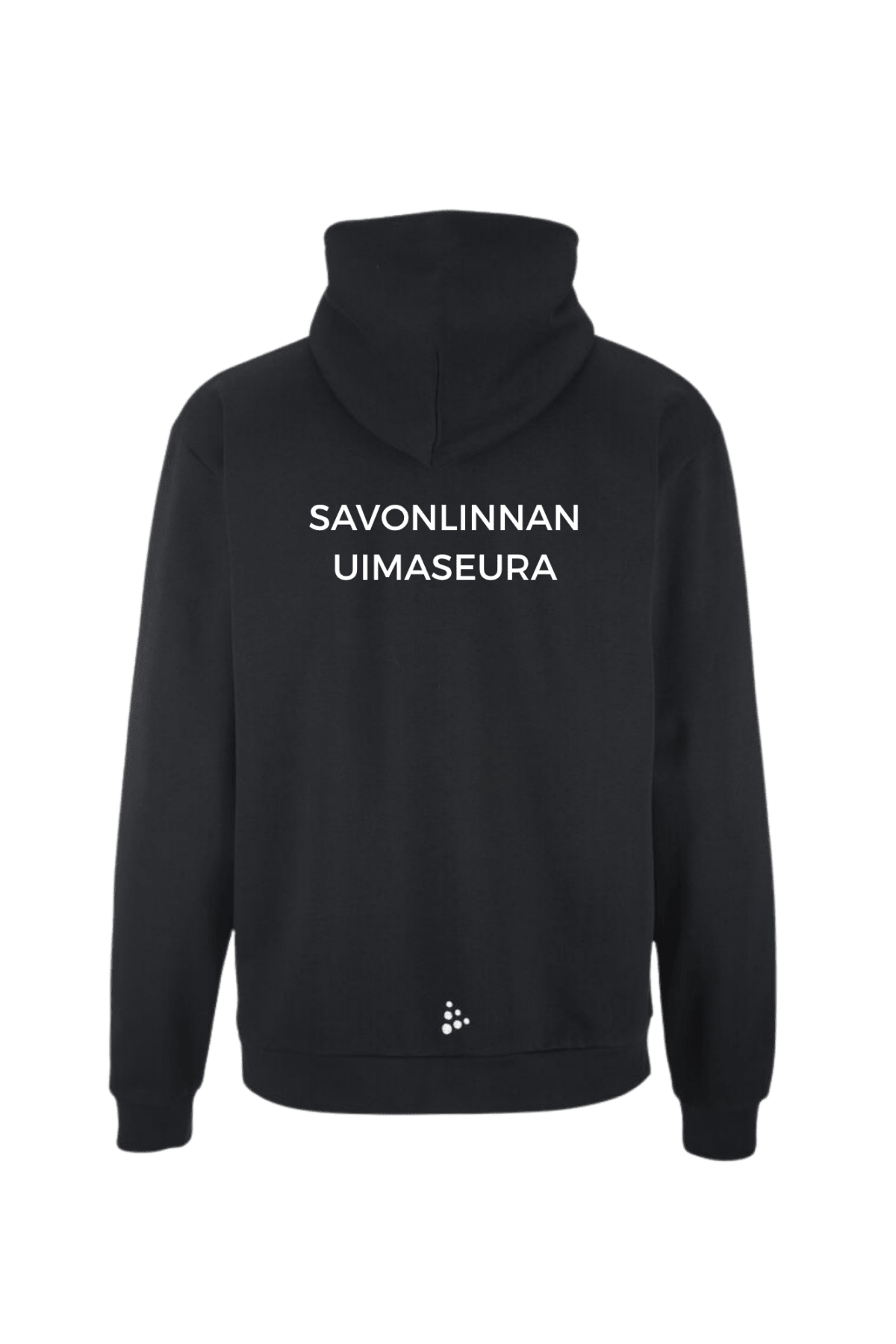 Miesten vetoketjullinen Community 2.0 Logo Fz Hoodie - Savonlinnan uimaseuraSavonlinnan uimaseura