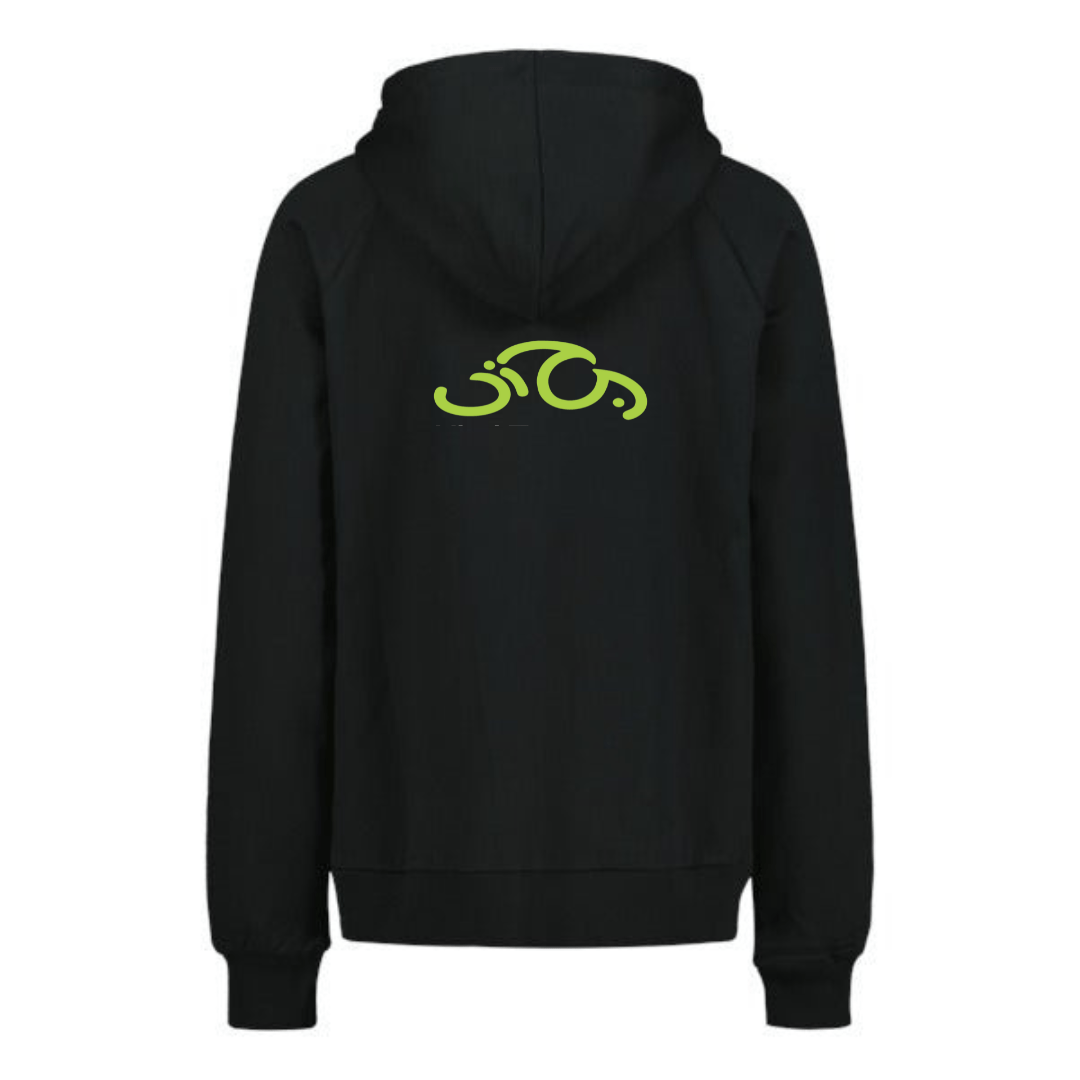 Naisten Hooded Sweat jacket Small Logo, musta - Uinti TampereUinti Tampere