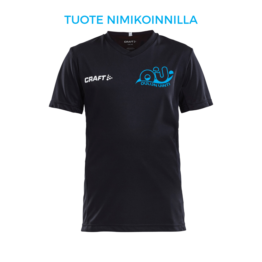 Nuorten Squad Go Jersey T - paita - Oulun uinti + nimipainatusOulun uinti