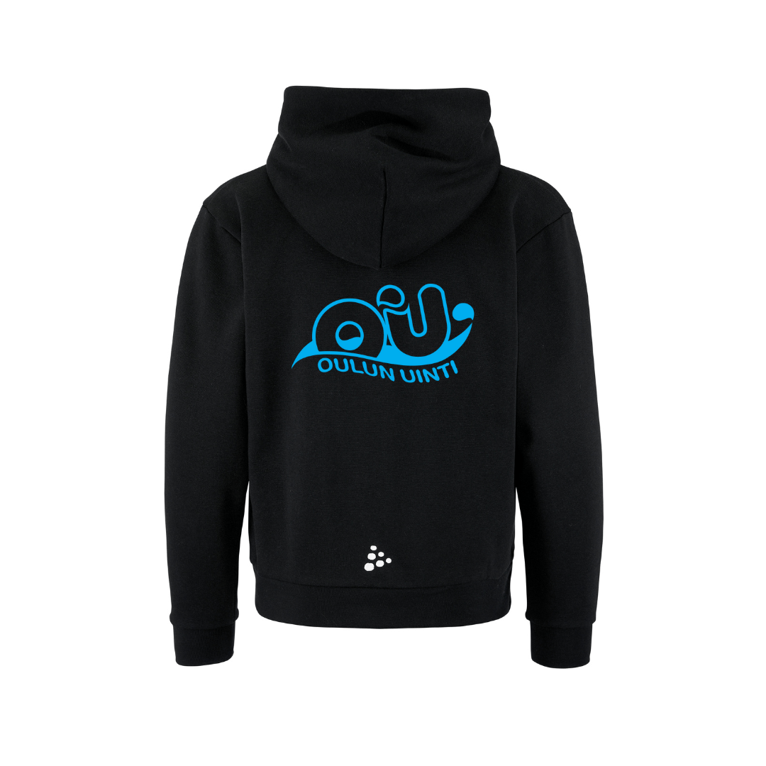 Nuorten vetoketjullinen Community 2.0 Logo Fz Hoodie - Oulun uintiOulun uinti