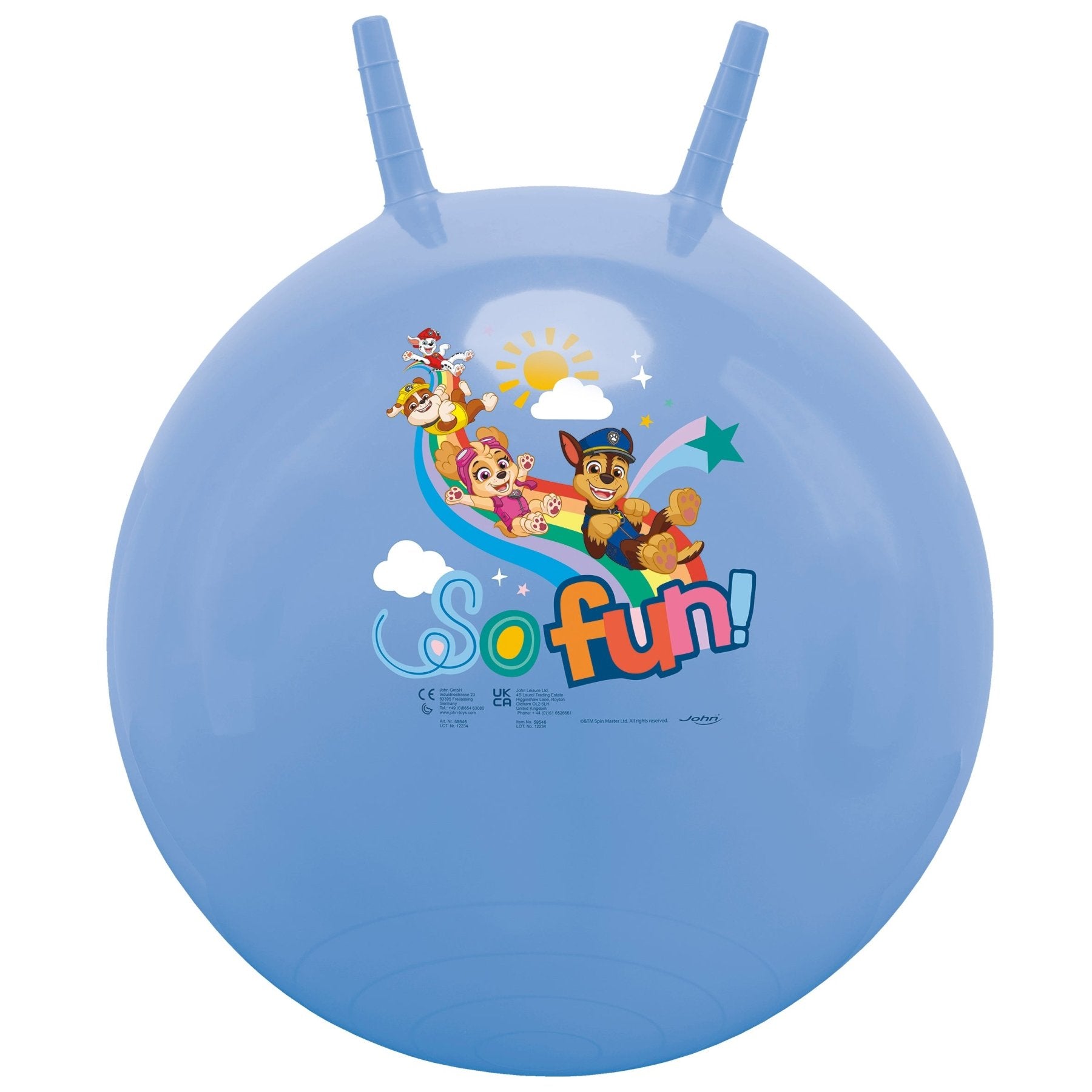 PAW PATROL KENGURUPALLO 45 - 50 CM - JOHN