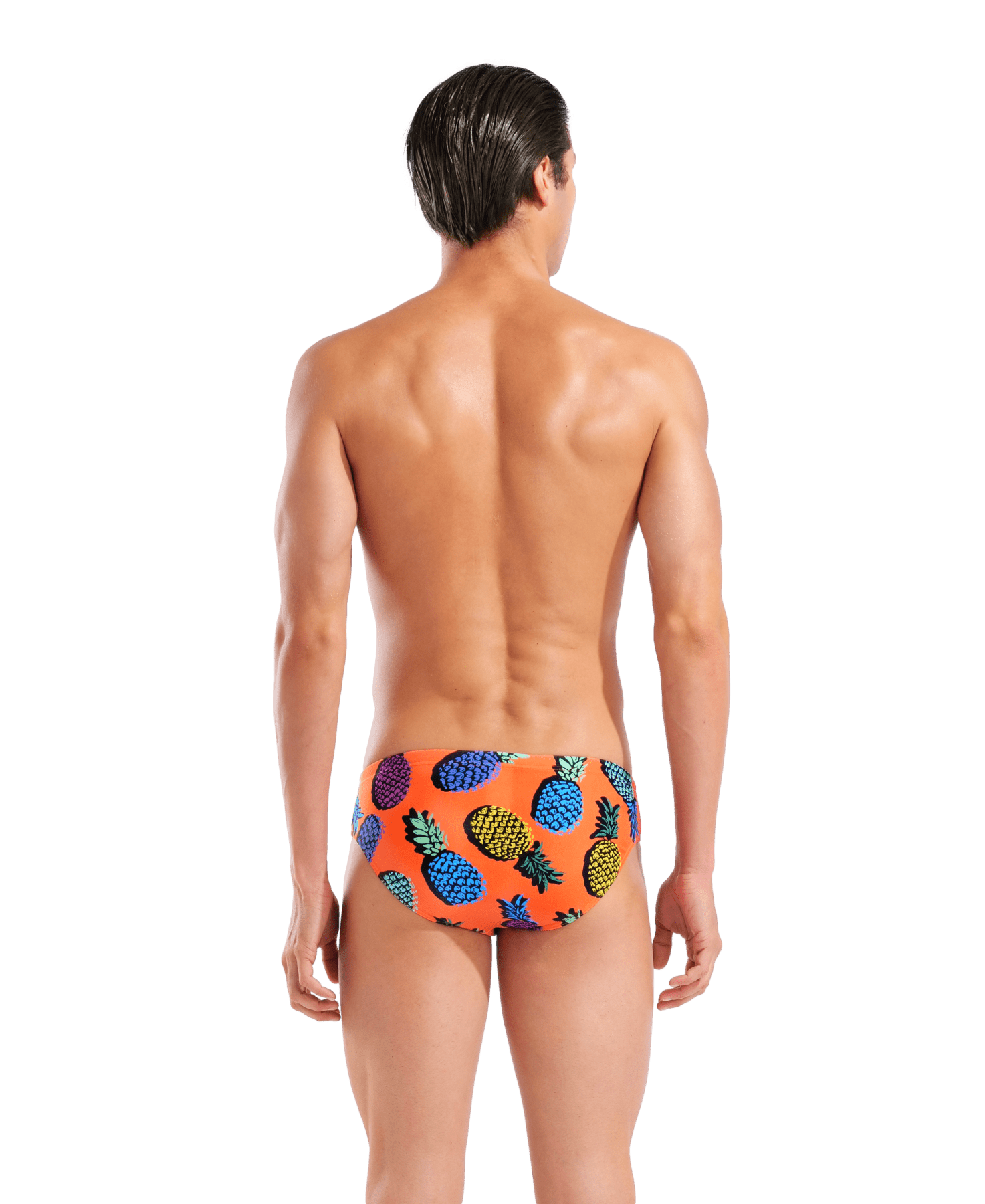 Pineapples Swim Briefs miesten uimahousut, oranssiArena