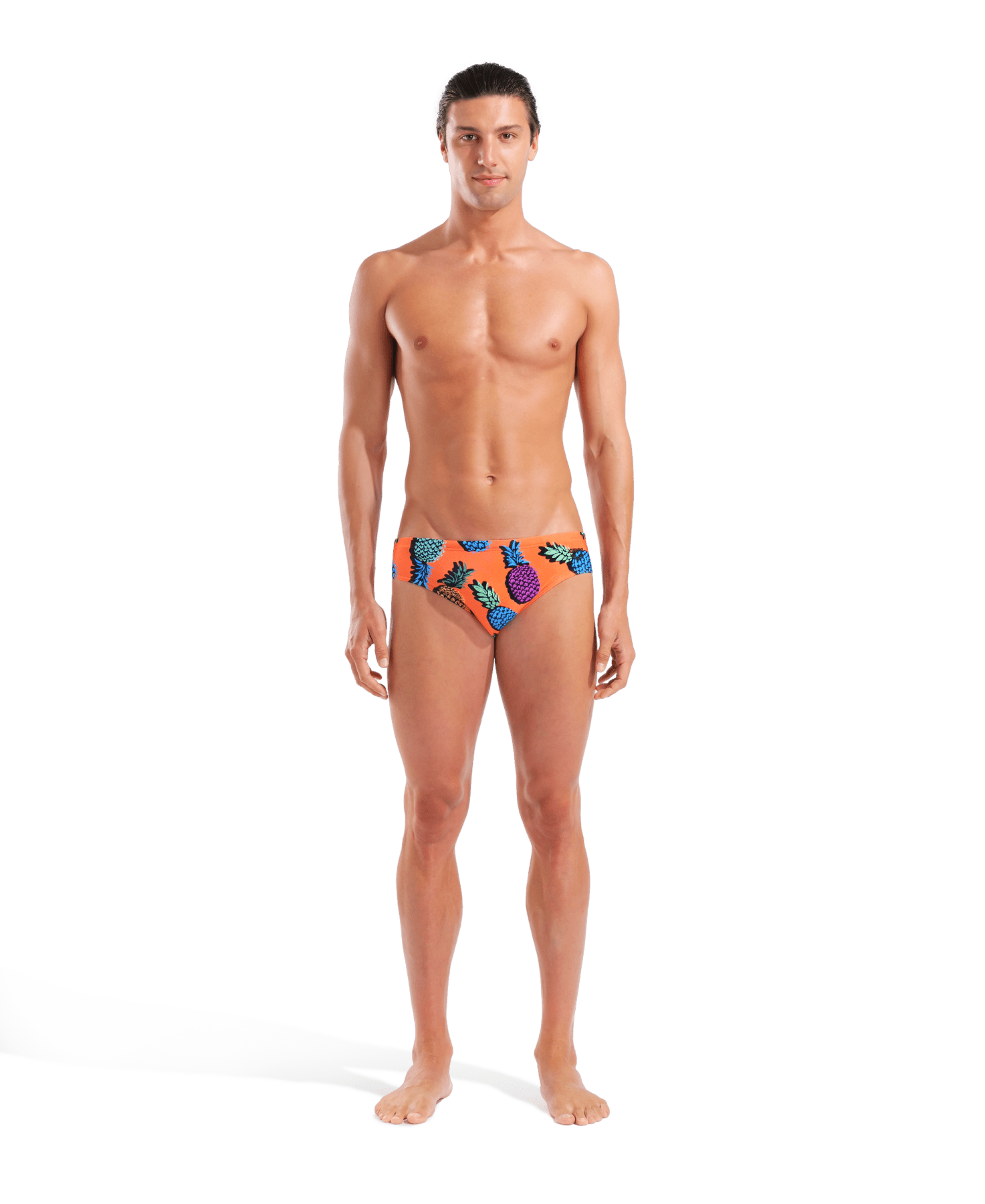 Pineapples Swim Briefs miesten uimahousut, oranssiArena