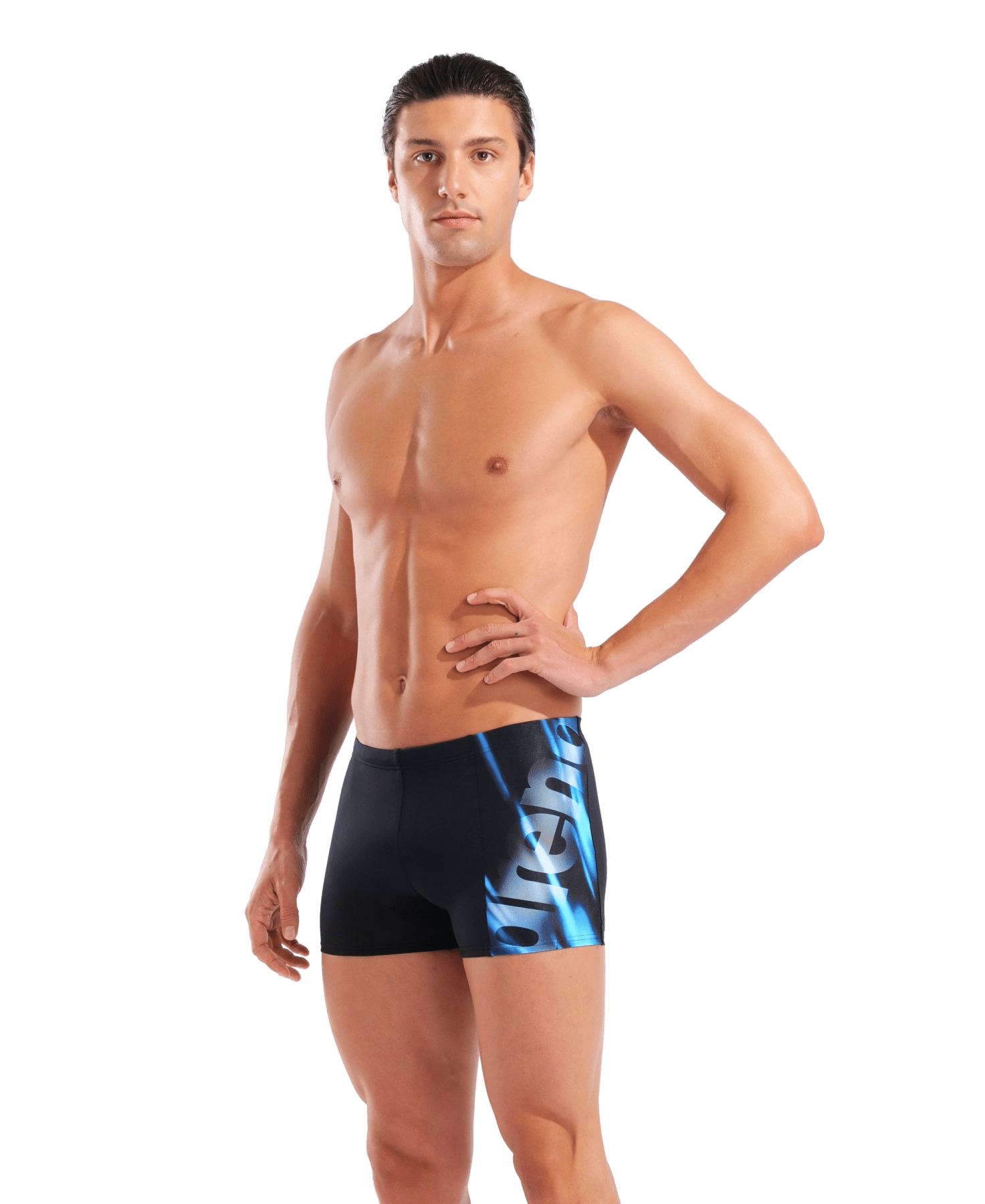Placement Swim Short miesten uimahousut, mustaArena
