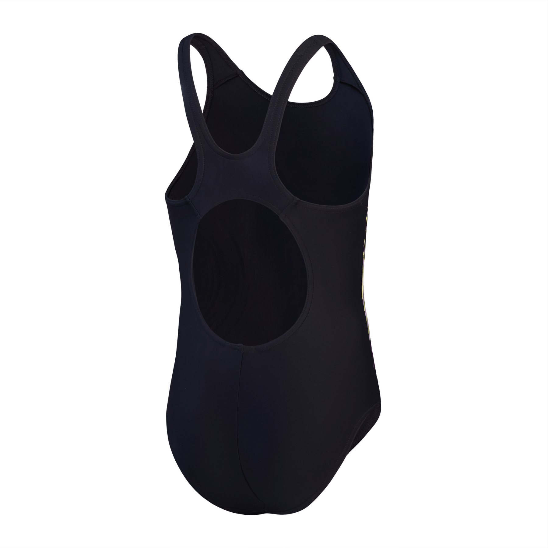 Placmement Muscleback tyttöjen uimapuku, musta - violettiSpeedo