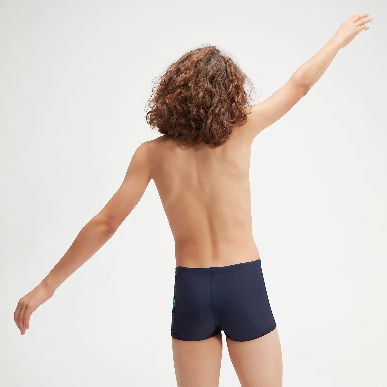Plastisol Placement Aquashort JR poikien uimahousut, tummansininenSpeedo
