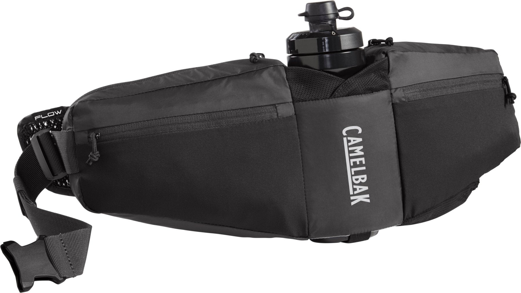 Podium Flow 4 0,62L Black Juoksuvyö pehmeällä pullolla - Camelbak