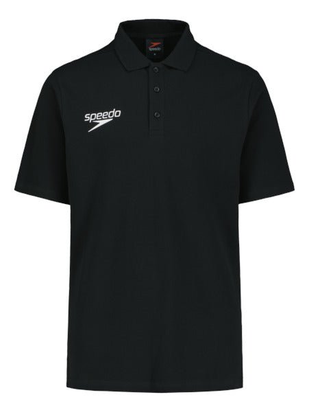 Polo Shirt Unisex Cotton pique, musta