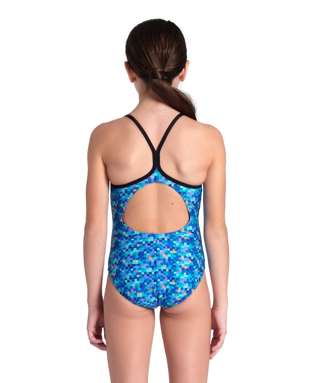 Pooltiles Swimsuit Lightdrop Back tyttöjen uimapuku, sininenArena