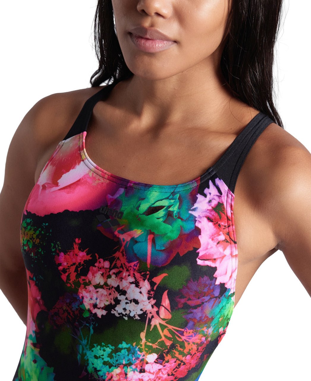Roseland Swimsuit Swim Pro Back naisten uimapuku, värikäsArena