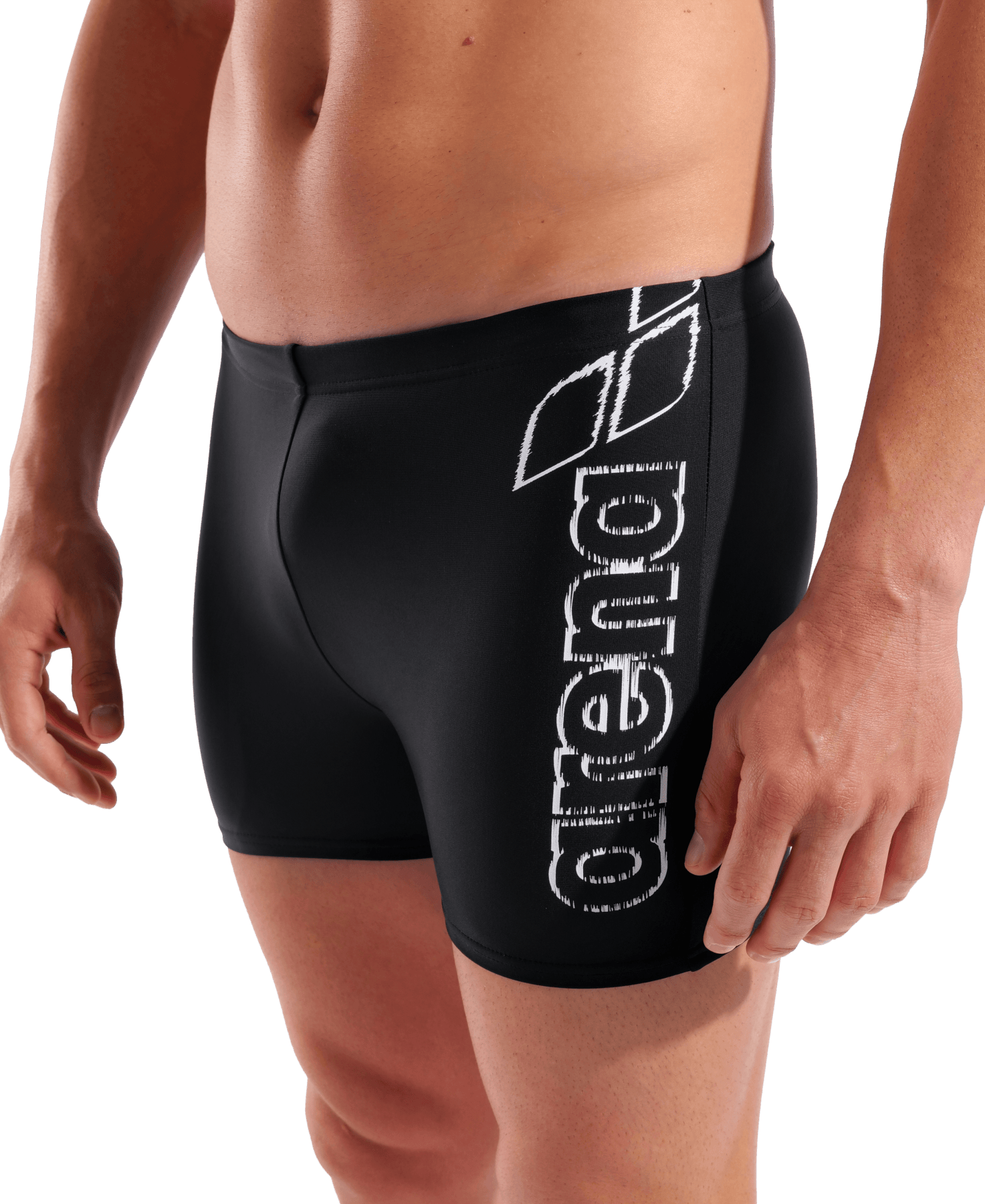 Scratchy Swim Short miesten uimahousut, mustaArena