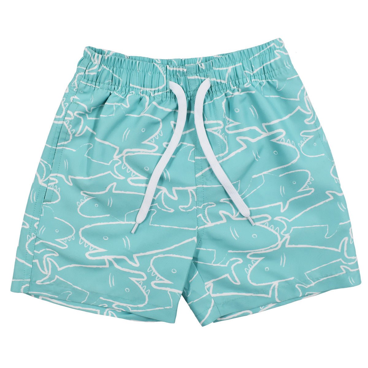 Shark Shorts poikien uimashortsit, turkoosiSplash About