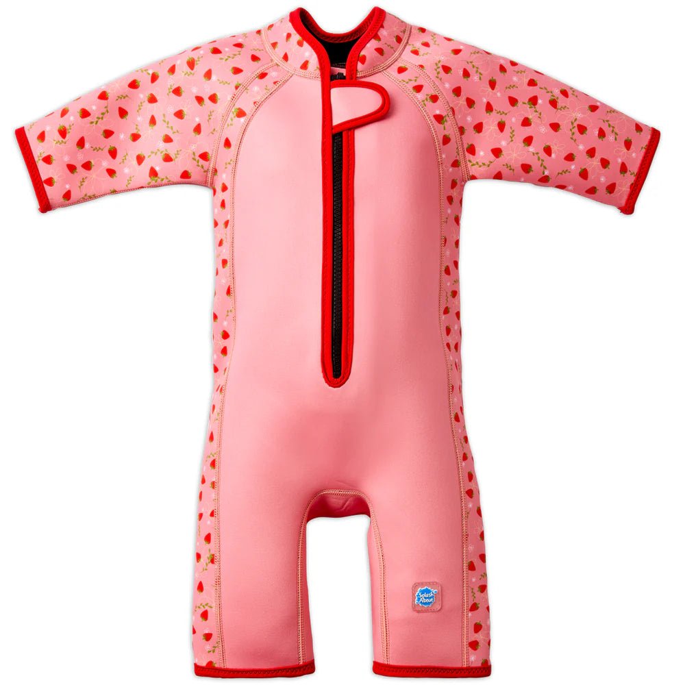 Shorty Wetsuit lasten märkäpuku, Strawberry FieldSplashy