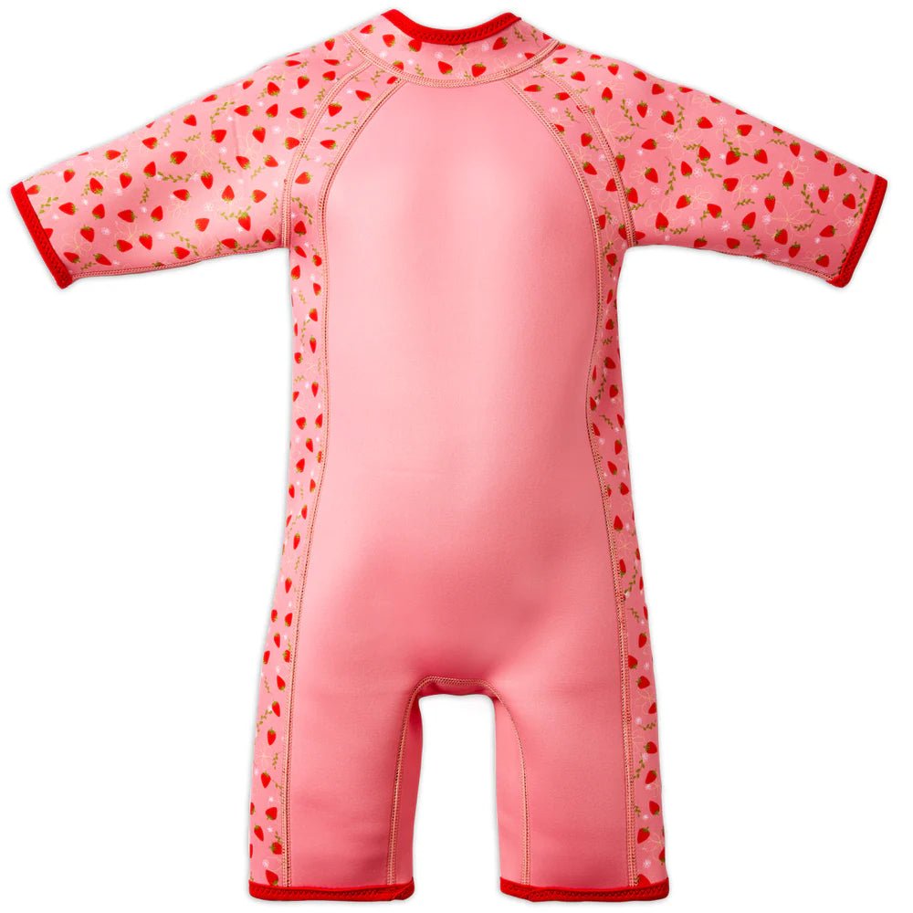 Shorty Wetsuit lasten märkäpuku, Strawberry FieldSplashy