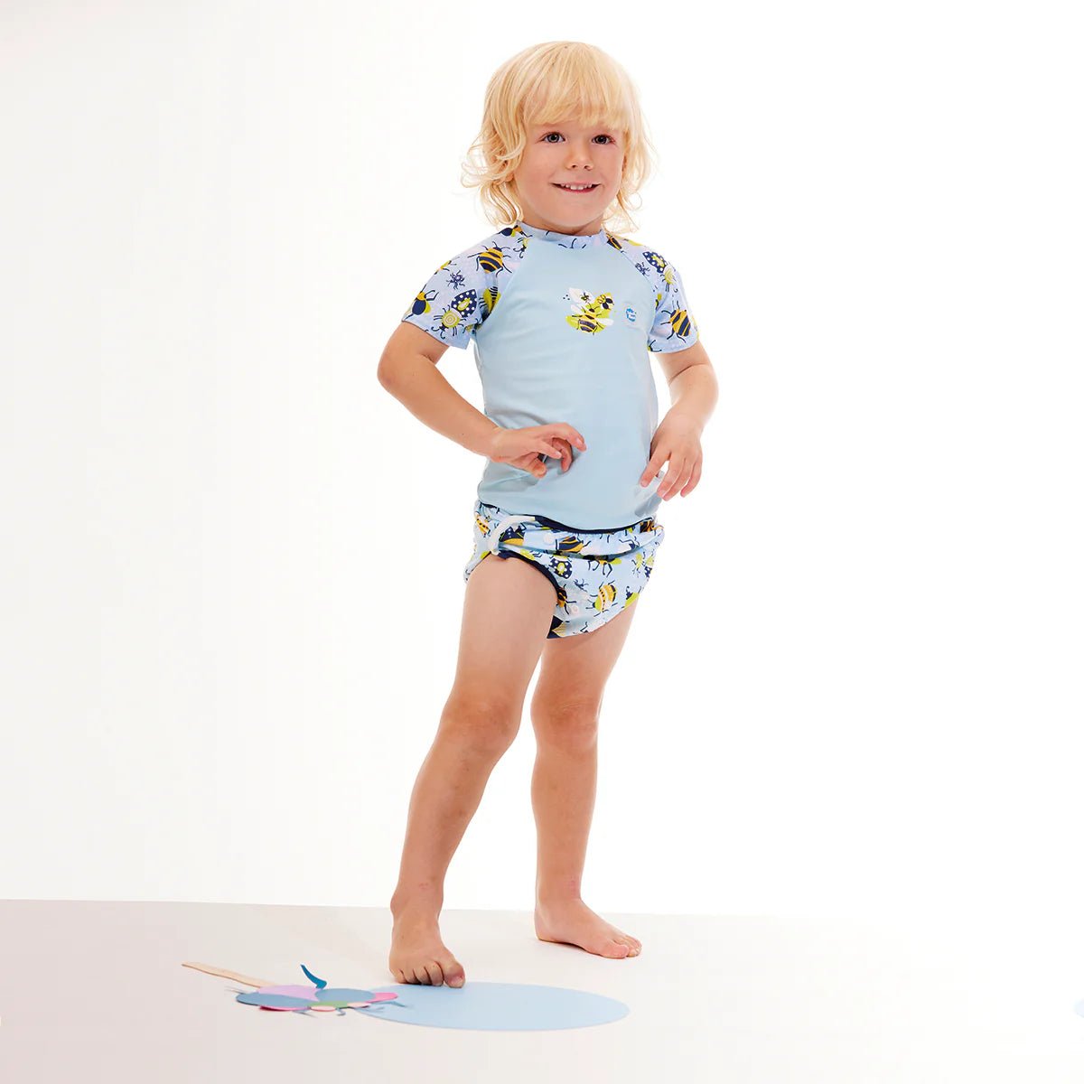 Size Adjustable Under Nappy uimavaippa 1 - 3 vuotiaille, Bugs LifeSplashy
