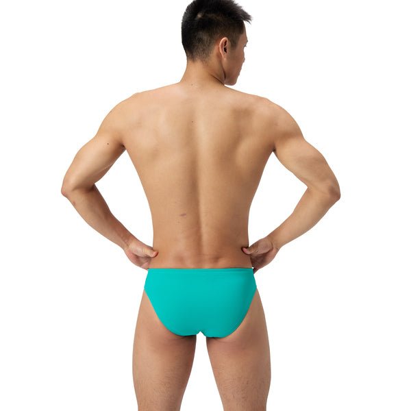 Solid Brief miesten uimahousut, turkoosi - keltainenSpeedo
