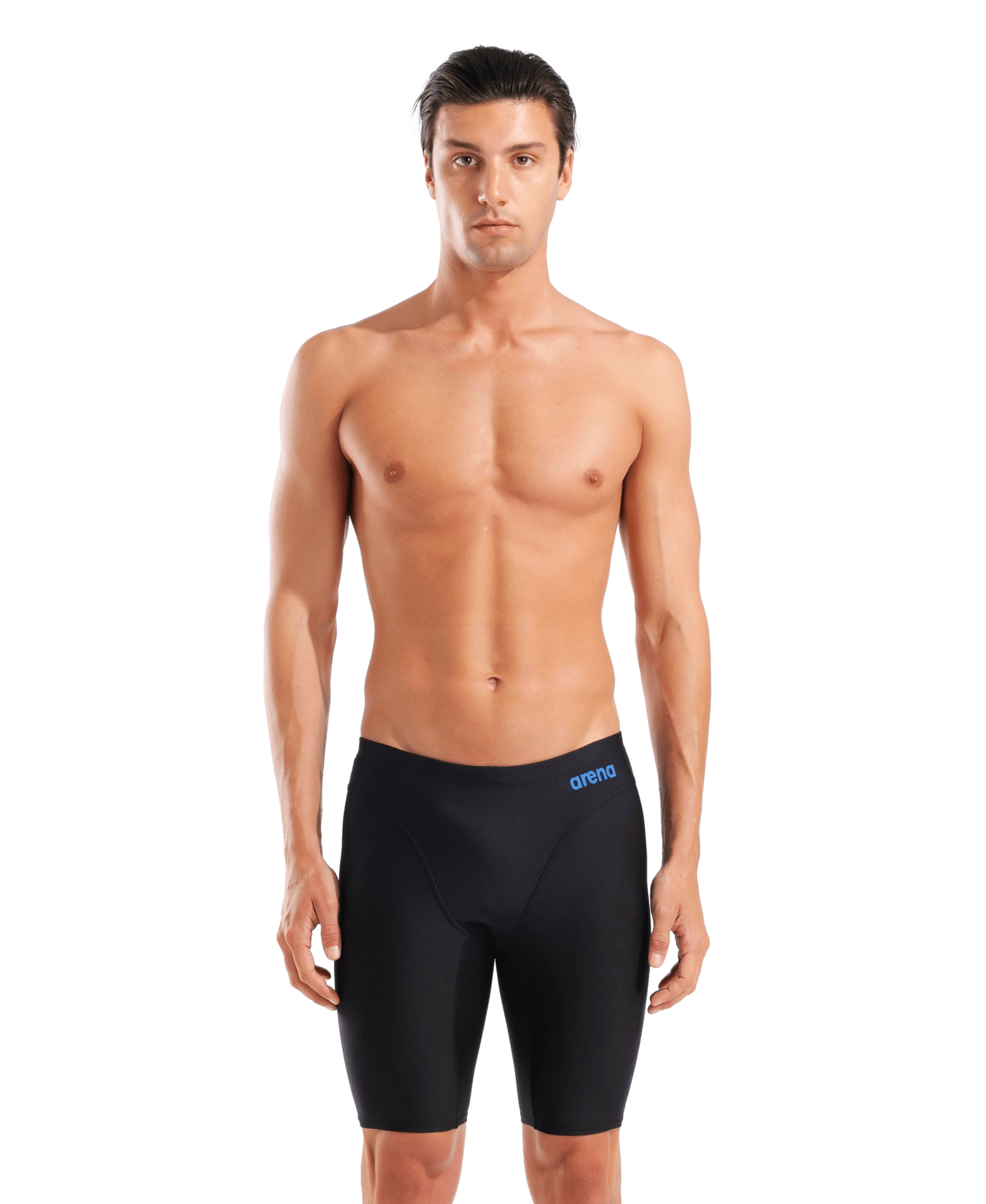 Solid Swim Jammer miesten uimahousut, mustaArena