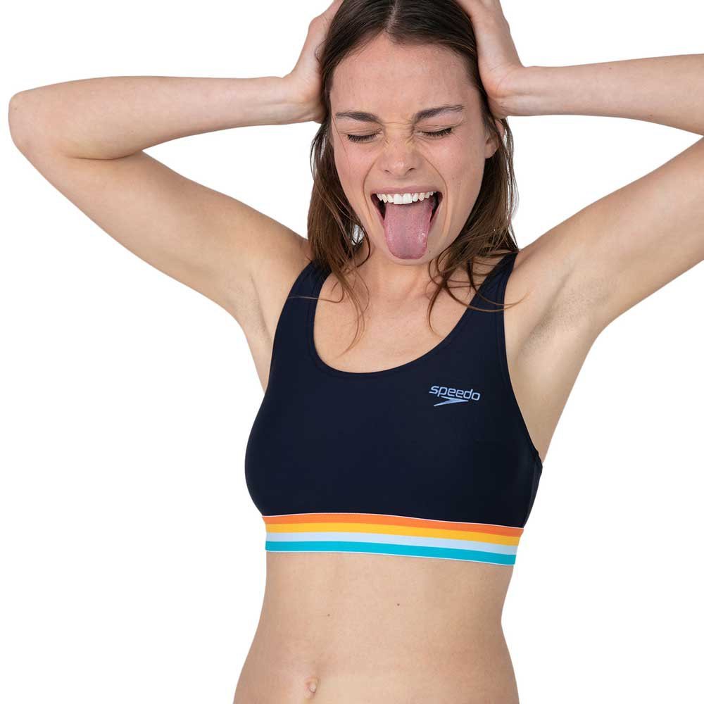 Solid U - Back Naisten bikinit, mustaSpeedo