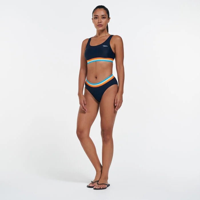 Solid U - Back Naisten bikinit, mustaSpeedo
