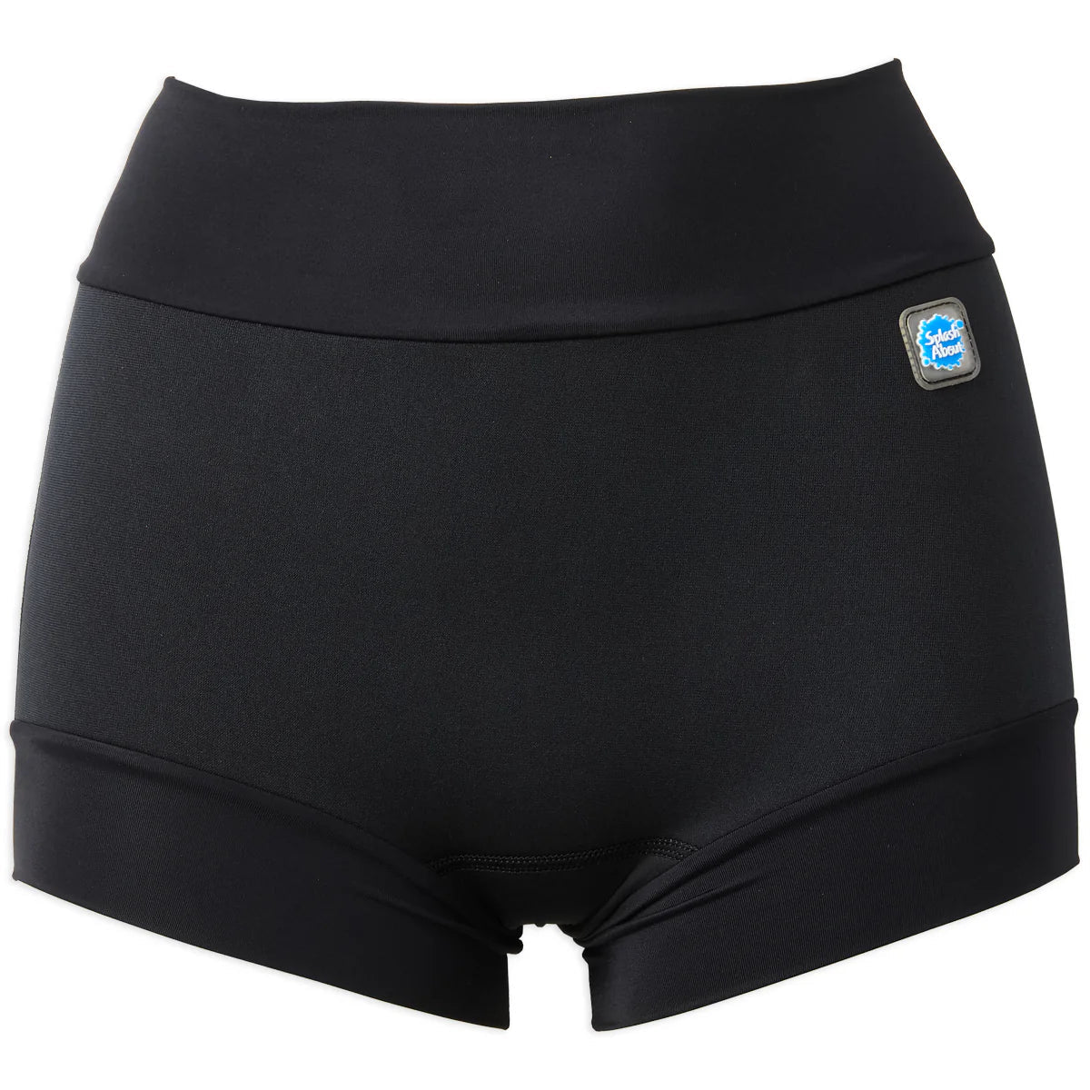 Splash Shorts Adult uimashortsit inkontinenssisuojalla, mustaSplashy